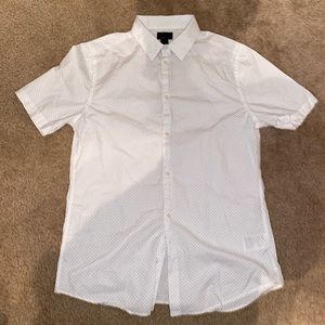H&M men’s Short sleeve button down shirt